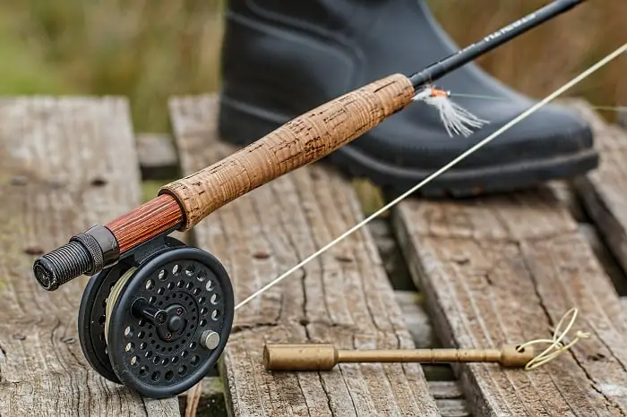 fly fishing rod and reel combo