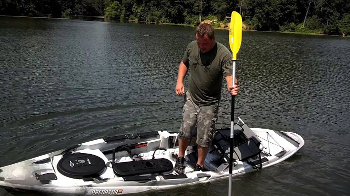 Can you stand up in a fishing kayak