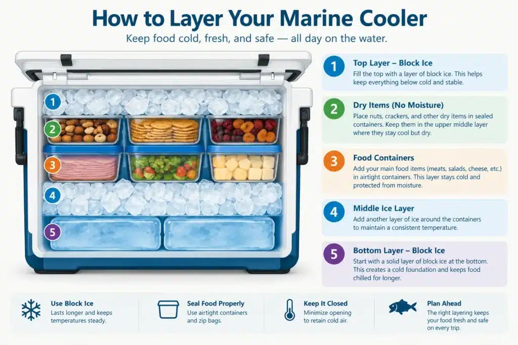What to Eat While Fishing? 15 Easy Snacks & Meal Ideas 3 How to Keep Food Fresh in Hot Weather