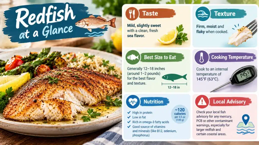 Are Redfish Good to Eat? Taste, Texture & Best Recipes 1 is redfish good to eat