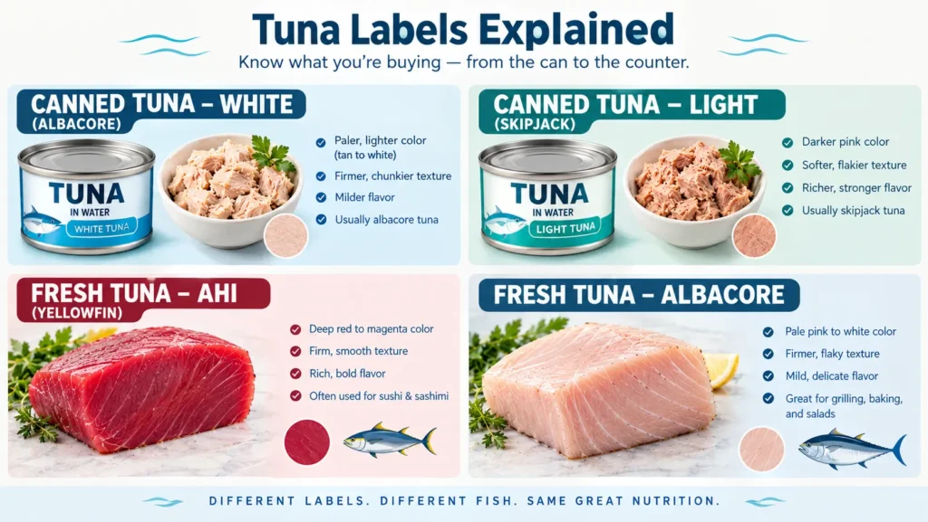 Albacore vs Yellowfin Tuna - 7 Key Differences Explained 4 Albacore vs Yellowfin Tuna Nutrition and Health Benefits