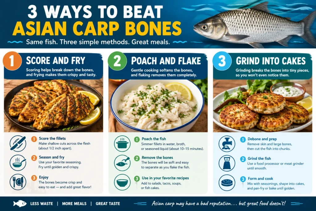 Is Asian Carp Good to Eat? Taste, Safety & Cooking Tips 2 Do Asian Carp Have a Lot of Bones