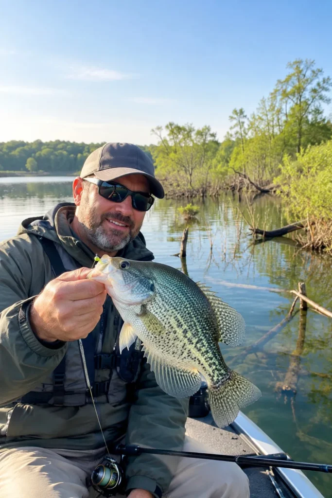 When Do Crappie Spawn? Best Time, Water Temp & Tips 1 When Do Crappie Spawn in the Spring