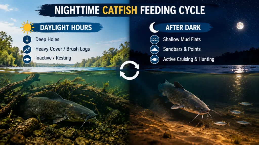 Why Is Catching Catfish at Night So Effective