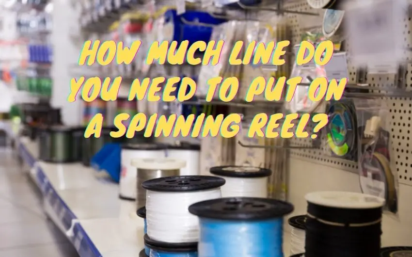 How much braided line to put on a spinning reel (Complete ...